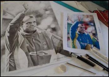 Desenho Realista é o tema da exposição na Travessa Amadeu Progiante 