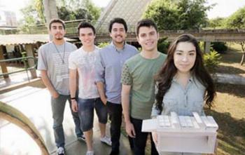 Alunos de Arquitetura vencem concurso de projeto para o CAP 