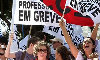 Professores da rede estadual entram em greve a partir de segunda-feira (17) 