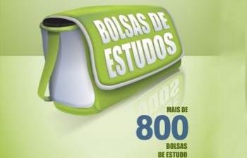 Programa de Bolsas de Estudo vai disponibilizar 800 vagas 