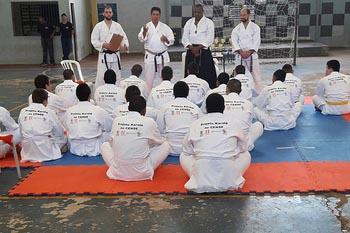 Adolescentes do Cense de Maringá vencem Festival Regional de Karatê 