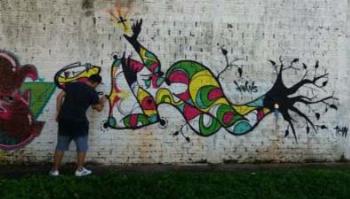 Grafiteiros terão apoio da Prefeitura para promover arte e prevenir pichações 