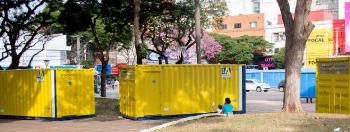 Mobilidade Urbana instala cabines sanitárias na Raposo Tavares 