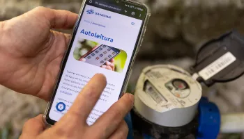 Veja como fazer a leitura do hidrômetro usando o aplicativo ou o site da Sanepar