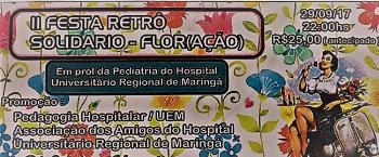 Festa vai arrecadar fundos para pediatria do HUM 