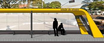 Modelo de abrigo de ônibus garante mais conforto e segurança aos usuários 