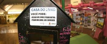 Instalada na Flim “Casa do Livro” espalha histórias pela cidade 
