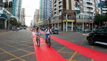 Maringá tem 7,8 km de ciclovias em implantação 