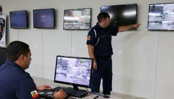 Câmeras de monitoramento reforçam segurança 