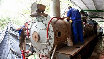 Tombamento preserva Maria Fumaça, símbolo histórico do município 