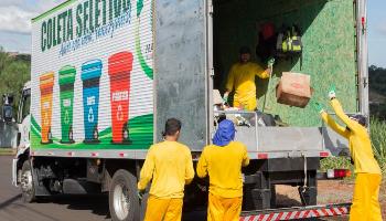 Média diária da coleta seletiva aumenta em mais de 100 % 