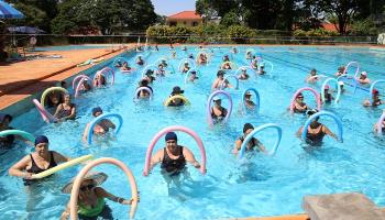 Centros Esportivos seguem com inscrições para aulas de hidroginástica 