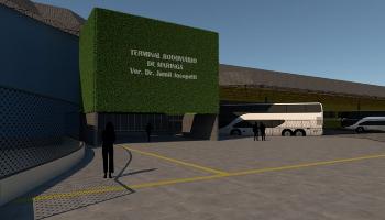 Projeto de reforma da rodoviária será entregue em março Projeto de reforma da rodoviária será entregue em março