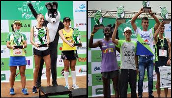 Richel e Gleicelena vencem a Corrida do Bem de Maringá Richel e Gleicelena vencem a Corrida do Bem de Maringá