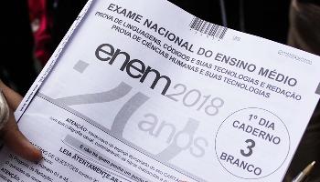 Pedido de isenção da taxa do Enem inicia na próxima semana 