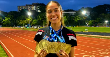 Sabrina Pena, de Mandaguari, conquista quatro ouros em Campeonato Brasileiro de Atletismo 
