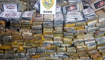 Bope apreende 3,3 toneladas de cocaína em Guaratuba 