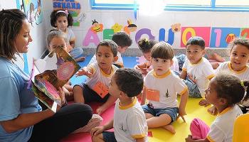 Em creches particulares, 329 vagas são garantidas para crianças de 0 a 3 anos 