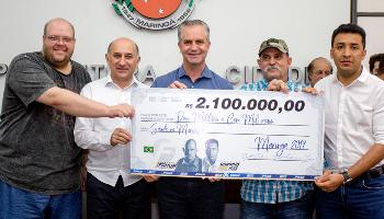 Maringá garante R$ 2,1 milhões para saúde através de emenda parlamentar Maringá garante R$ 2,1 milhões para saúde através de emenda parlamentar