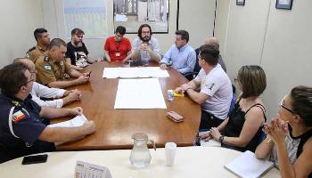 Planejamento de segurança para os eventos de Natal é discutido na prefeitura Planejamento de segurança para os eventos de Natal é discutido na prefeitura