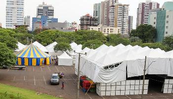 Estrutura da Festa Literária Internacional de Maringá está em fase final 