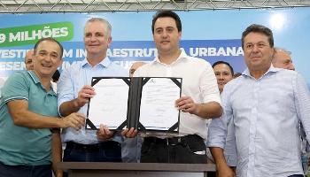 Maringá recebe verba de R$ 13,7 milhões do governo do Estado Maringá recebe verba de R$ 13,7 milhões do governo do Estado