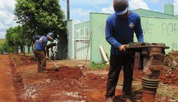 Rede de esgoto de Maringá é ampliada pela Sanepar Rede de esgoto de Maringá é ampliada pela Sanepar