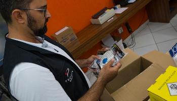 Máscaras são apreendidas e lojas são notificadas em Maringá 