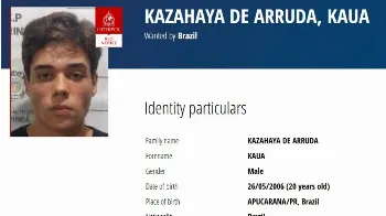 Suspeito de matar norte-americano em Maringá é incluído na lista vermelha da Interpol 