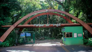 Edital de concessão do Parque do Ingá prevê arvorismo, tirolesa e café locomotiva 