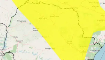 Inmet emite novo alerta de tempestades para o Paraná; saiba mais 
