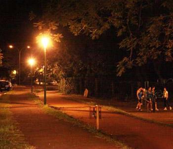 Pista de caminhada do Bosque II é revitalizada  Pista de caminhada do Bosque II é revitalizada