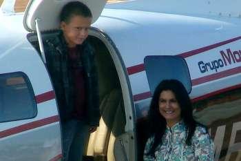 Grupo Morena Rosa realiza sonho de criança de “voar de avião” 