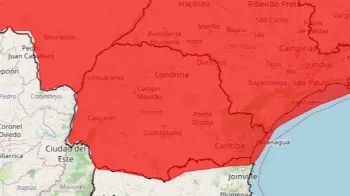 Inmet emite alerta vermelho de onda de calor para todas as cidades do Paraná 
