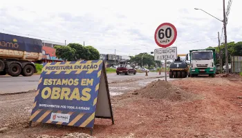 Obras no Contorno Sul de Maringá são iniciadas Obras no Contorno Sul de Maringá são iniciadas
