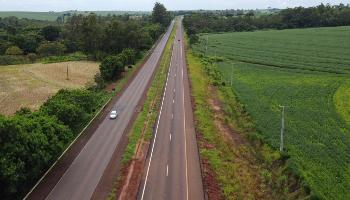 Primeira parte da duplicação da PR-323 é liberada para o tráfego Primeira parte da duplicação da PR-323 é liberada para o tráfego