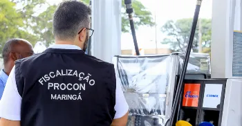Preço da gasolina varia até 21,7% entre postos de Maringá, mostra pesquisa do Procon 