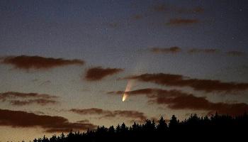 Cometa estará visível em Maringá e região a partir de quarta-feira (22) 