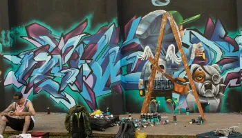 Festival Nacional de Grafite inicia transformação da Vila Olímpica de Maringá nesta sexta-feira (27) 