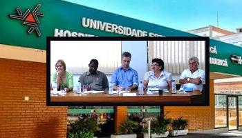 Diretoria do HU e autoridades municipais discutem planos de ação conjunta para hospital Diretoria do HU e autoridades municipais discutem planos de ação conjunta para hospital