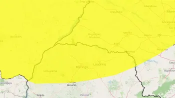 Até 50 milímetros de chuva: Inmet emite alerta de tempestade para 188 cidades do Paraná 