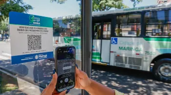 Consulta a horários do transporte coletivo de Maringá está disponível por QR Code e WhatsApp 
