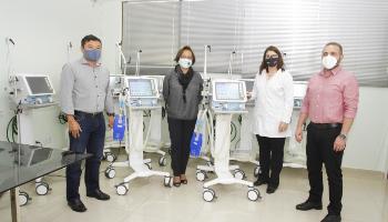 HUM recebe doação de ventiladores para o tratamento de pacientes com Covid-19 