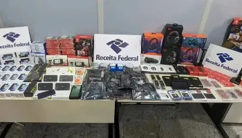 Bazar com produtos apreendidos pela Receita Federal acontece em Maringá a partir deste sábado (12) 