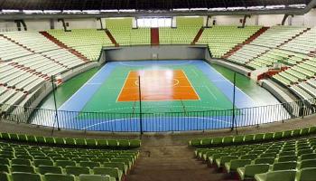 Palco dos duelos entre Brasil e Polônia pela Liga Mundial de Vôlei, ginásio Chico Neto é vistoriado 