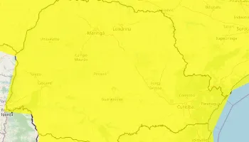 Inmet emite alerta de tempestade para toda o Paraná; veja detalhes 