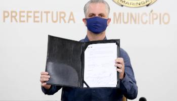 Prefeitura fecha contrato de R$ 26,2 milhões para investimento em obras Prefeitura fecha contrato de R$ 26,2 milhões para investimento em obras