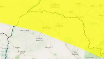 Região de Maringá entra em alerta de tempestades do Inmet; veja detalhes 