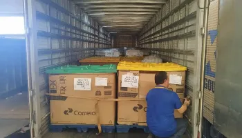 Correios arrecadaram mais de 15 mil toneladas de doações para o Rio Grande do Sul 