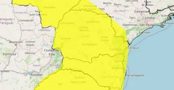 Inmet emite alerta de tempestades para todas as cidades do Paraná nesta quarta (29) 